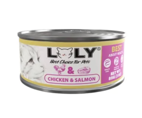 Loly Cat Wet Food Chicken & Salmon 85g