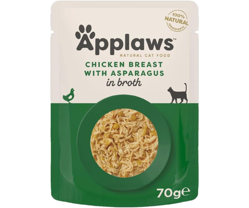 Applaws – Chicken Breast with Asparagus in Broth 70g