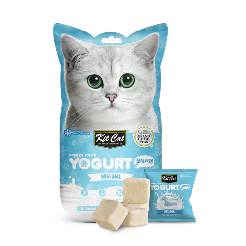 KIT CAT FREEZE DRIED YOGURT YUMS ORIGINAL