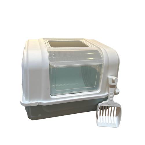 Closed Cat litter box without sifter, with sieve 