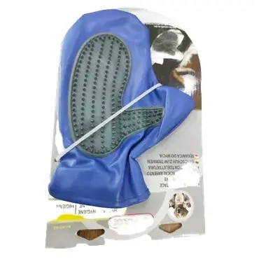 Five Finger Deshedding Glove for Cats & Dogs with Long or Short Fur