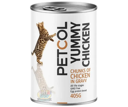 Pet Cool Cat Wet Food – Chicken Chunks in Gravy 415g