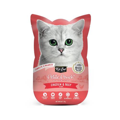 kitkat petite pouch chicken&beef 70g