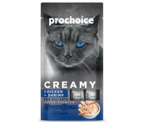 ProChoice Creamy – Chicken + Shrimp for All Cats