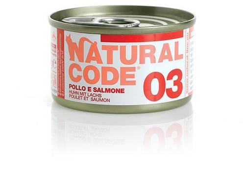 Natural Code Cat Food 03 CHICKEN AND SALMON 85g 