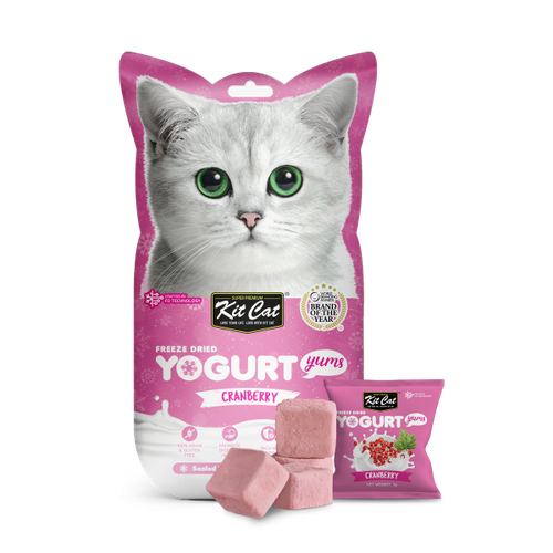 KIT CAT FREEZE DRIED YOGURT YUMS CRANBERRY