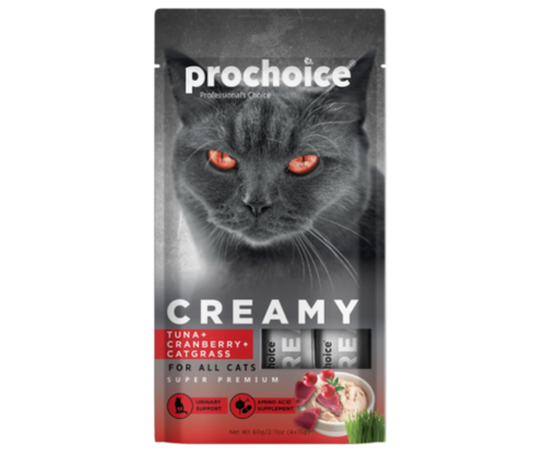 ProChoice Creamy – Tuna + Cranberry + Catgrass