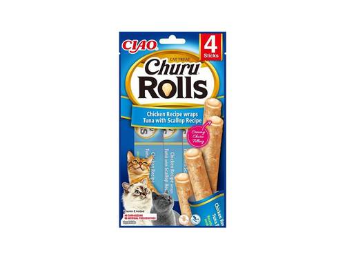 INABA CHURU ROLLS CHICKEN RECIPE WRAPS TUNA WITH SCALLOP RECIPE