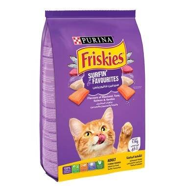 Friskies Surfin & Turfin Favorites Adult Dry Cat Food