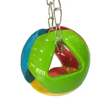 Parrot Toys Ball With Bell 