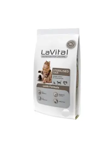 LAVITAL CAT STERILISED ADULT LAMB 1.5 KG