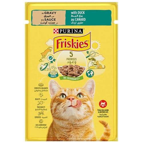 Purina Friskies Duck  In Gravy 85g
