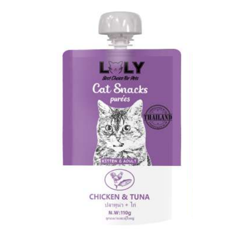 loly cat snack chicken&tuna 110g