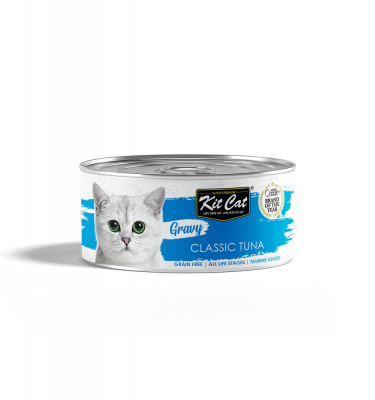 Kit Cat Gravy Canned Food Classic Tuna 70g