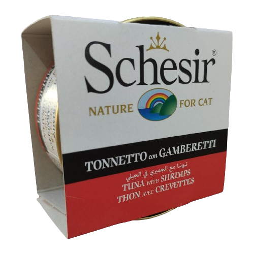  Schesir Tuna with shrimps 85g 