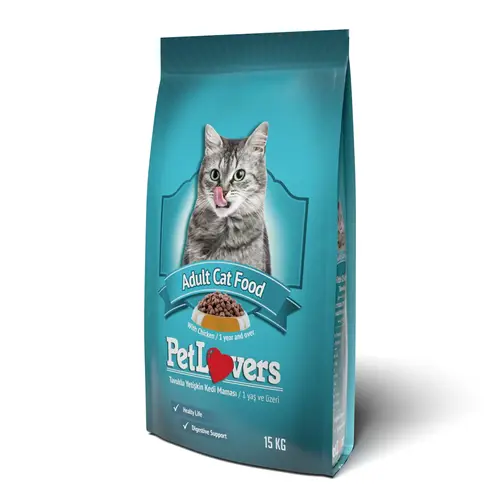  PET LOVERS ADULT CAT CHICKEN 15 KG