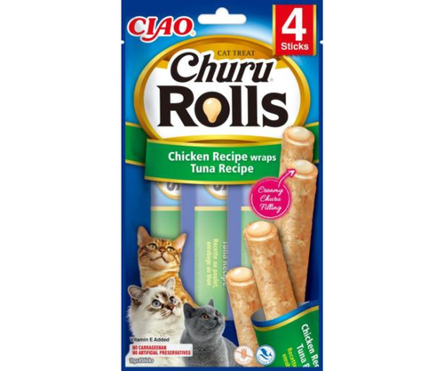 INABA CHURU ROLLS CHICKEN RECIPE WRAPS TUNA RECIPE