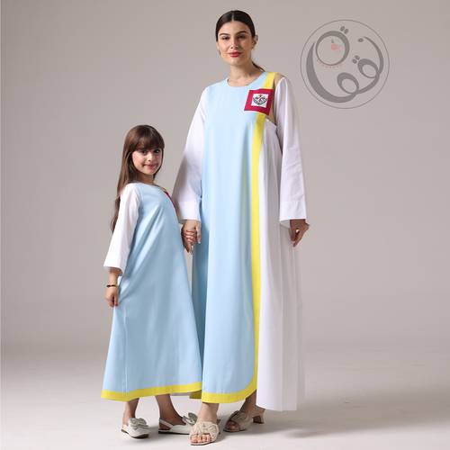جلابية الأم لإطلاله ناعمه   - 10