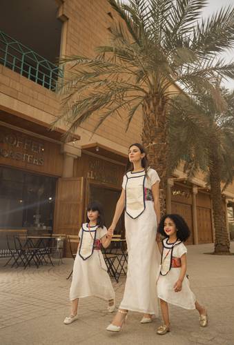 جلابية لينن اوف وايت-الأم - 84