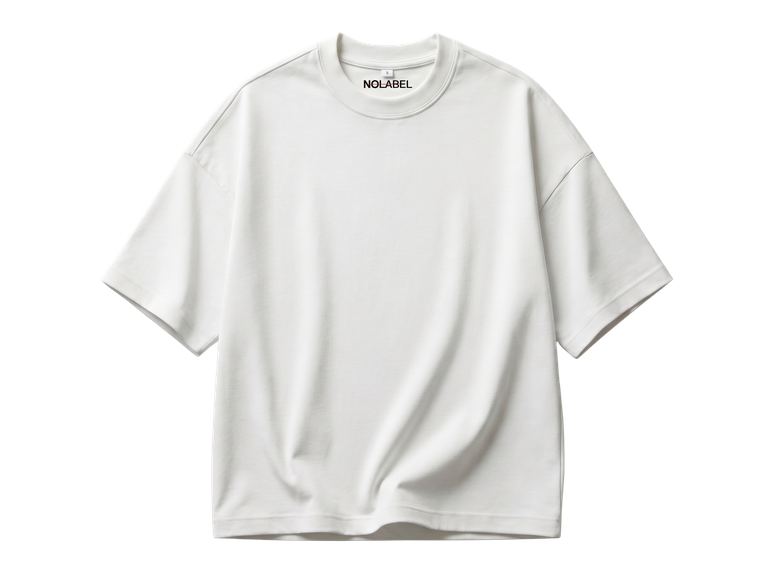 NOLABEL Oversized T-Shirt — Off-White 