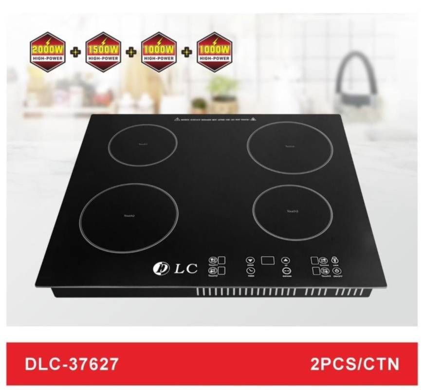 موقد طبخ كهربائي 4 عيون يعمل بالحث الحراري DLC-37627 