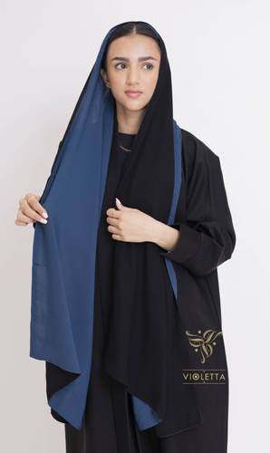  طرحة دبل فيس تركواز-Z601