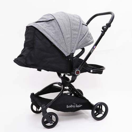عربة أطفال اتجاهين ماركة Baby Gain كرسي دوار 