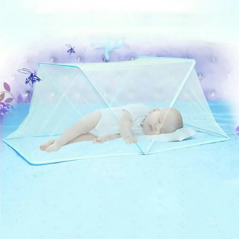 ناموسية النوم للاطفال الرضع لون ابيض