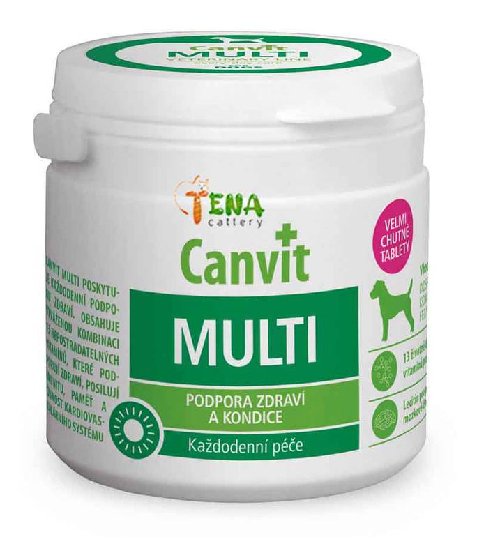 فيتامين  MULTI من  CANVIT لرفع مناعة الكلاب 100 جرام