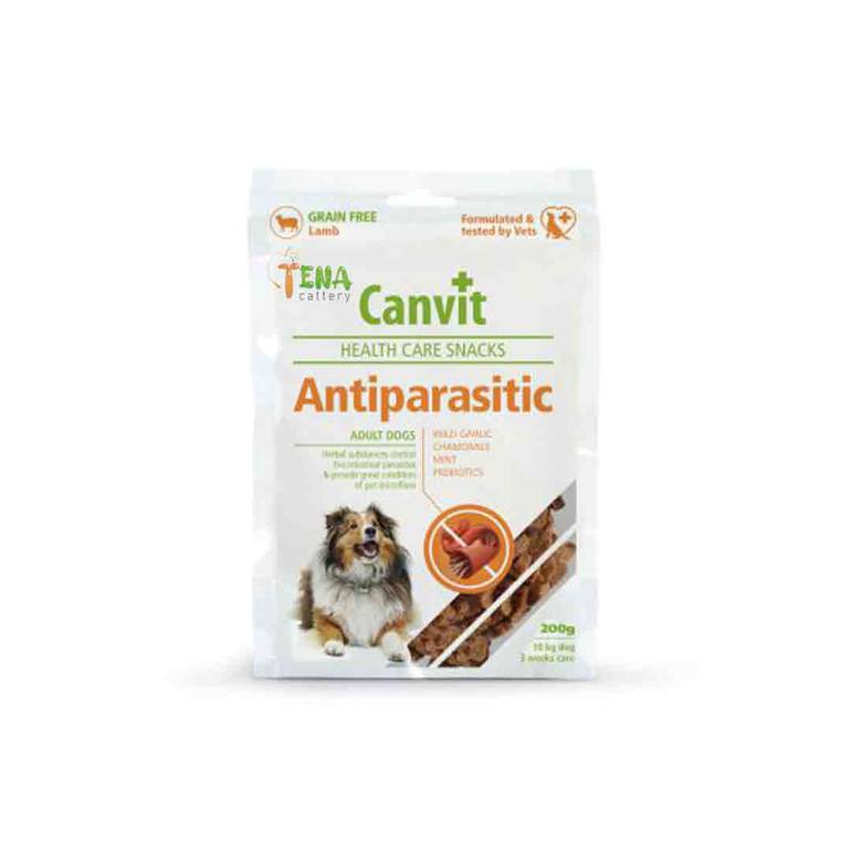 مكافاة Antiparasitic Canvit لجهاز المناعة للكلاب 200 جم