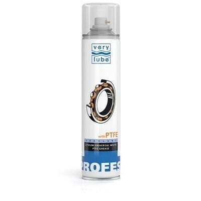 شحم ليثيوم عالمي أبيض من مادة PTFE 150 مل (علبة رذاذ 210 مل)