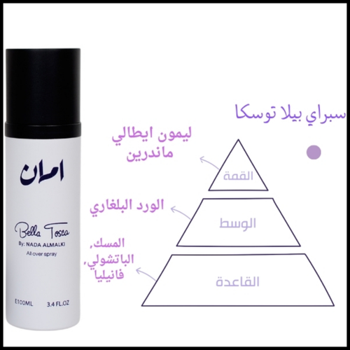 سبراي بيلا توسكا 100 مل / بدون كرتون