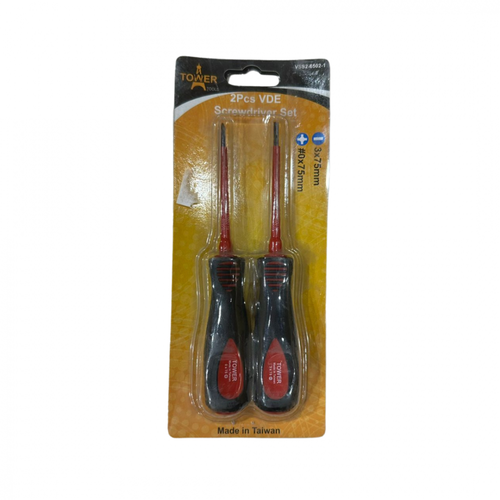 JW-00171 طقم مفكات كهرباء معزول 2قطعة