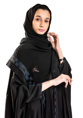 عباية كريب صالونا 