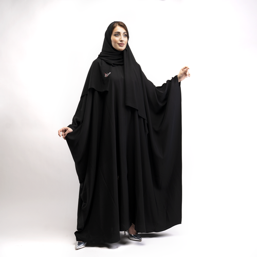عباية كتف سادة قصة بشت قماش صالونا