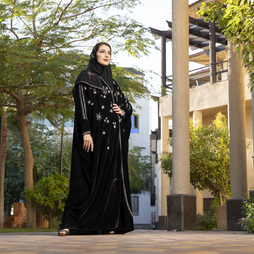 عباية نجوم مخمليه SHETWI02 