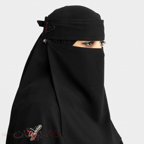 نقاب لوقو كرستال اسود