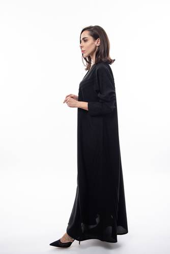 عباية سادة gm02 كريب صالونا