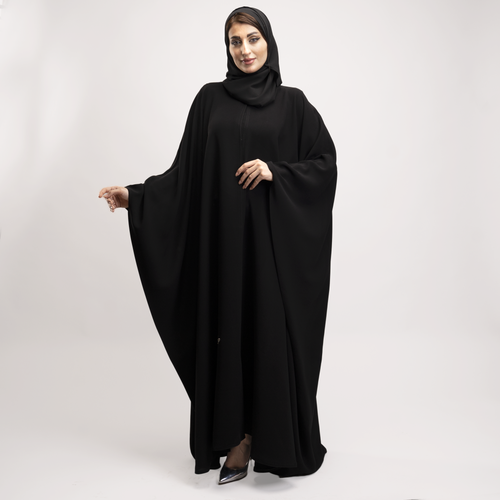 عباية كتف سادة قصة بشت قماش ستار بوكنان