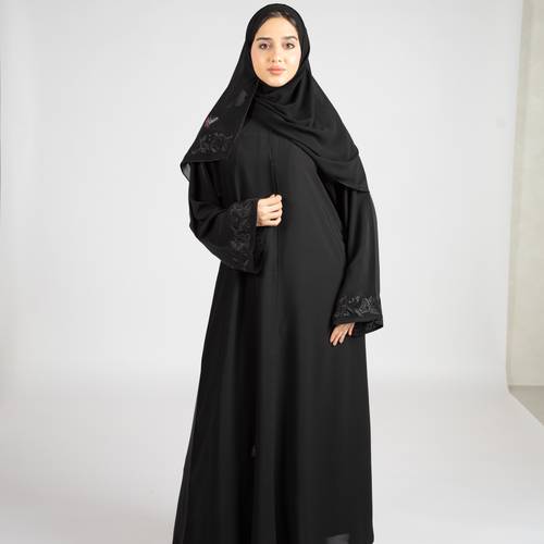 عباية كتف مطرزة WT 11 قماش شريفة