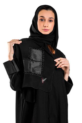 عباية قماش لينن T52