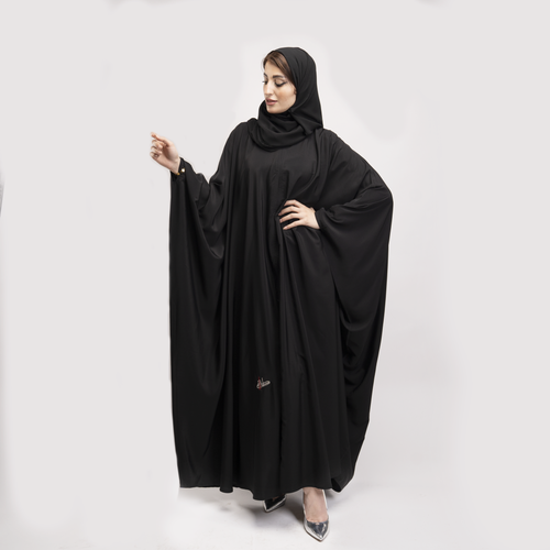 عباية كتف بشت قماش زمردة