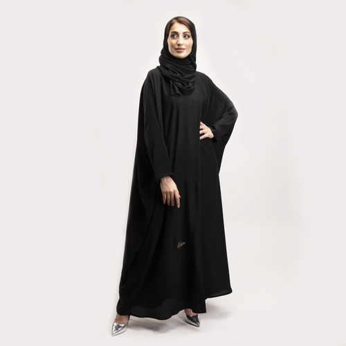 عباية فراشة قماش كوكو