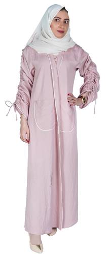 Abaya Linen Material Model BUK45