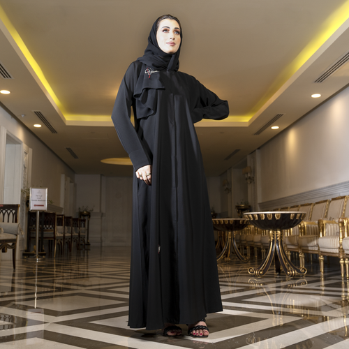 عباية كتف سادة كم فولدندق