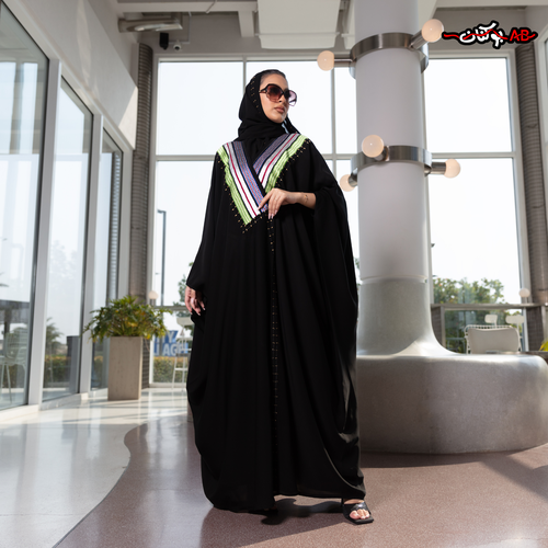 عباية بشت مطرزة buk186