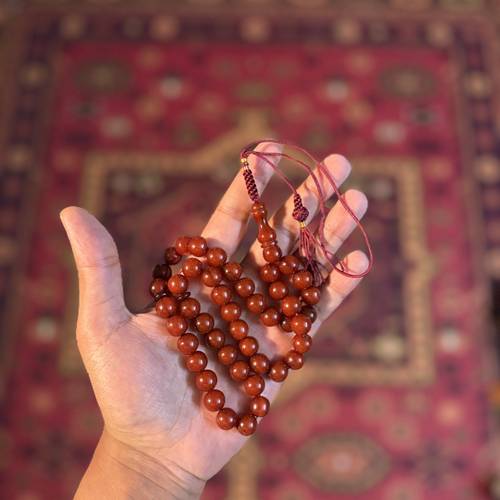فاتوران خمري معرق كركوشة عنابي