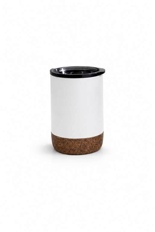 كوب قهوة بقاعدة خشبية 180 مل