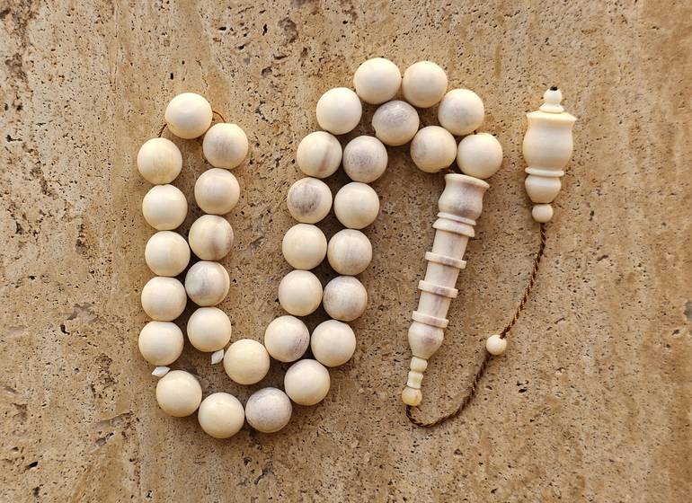 سبحة عظام نعام