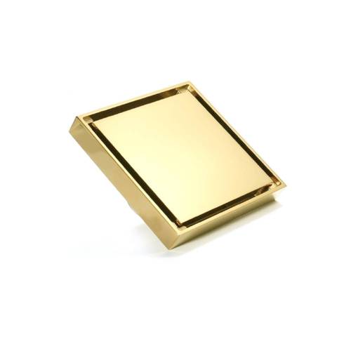 صفاية بلاط مارلا نحاس مقاس 15×15 سم لون ذهبي